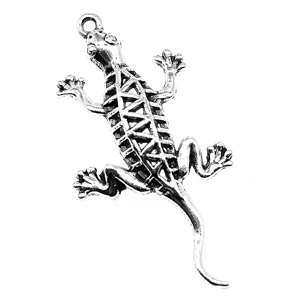 10 шт. ящерица ювелирных изделий Mix серьги в виде змеи Подвеска для