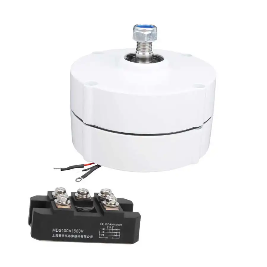 Ветряная Турбина генератор постоянного магнита 3 фазный синхронный генератора