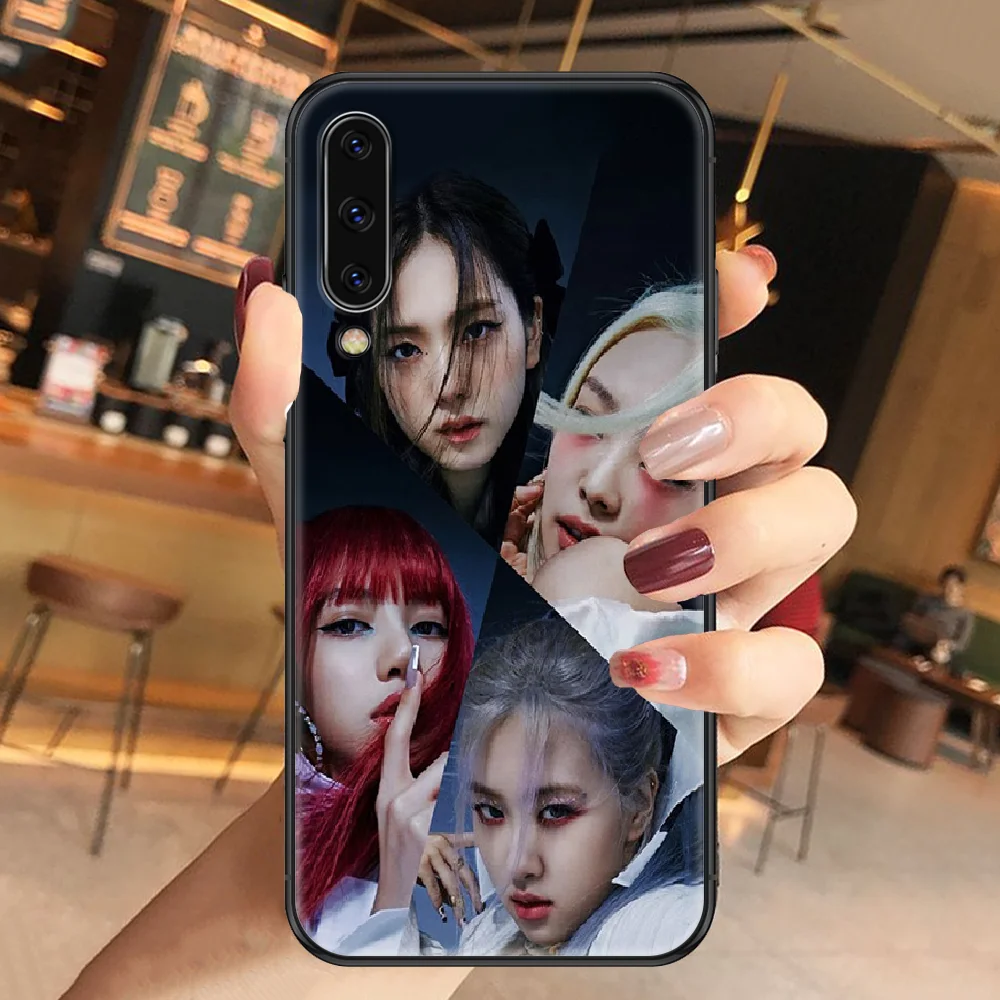 

Singer LISA KPOP BLACKPINKS Phone case For Samsung Galaxy A 3 5 7 8 10 20 21 30 40 50 51 70 71 E S 2016 2018 4G black 3D Etui