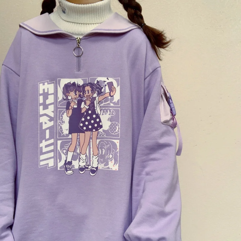 Новое весеннее милое платье с отворотом и принтом для девочек свободное