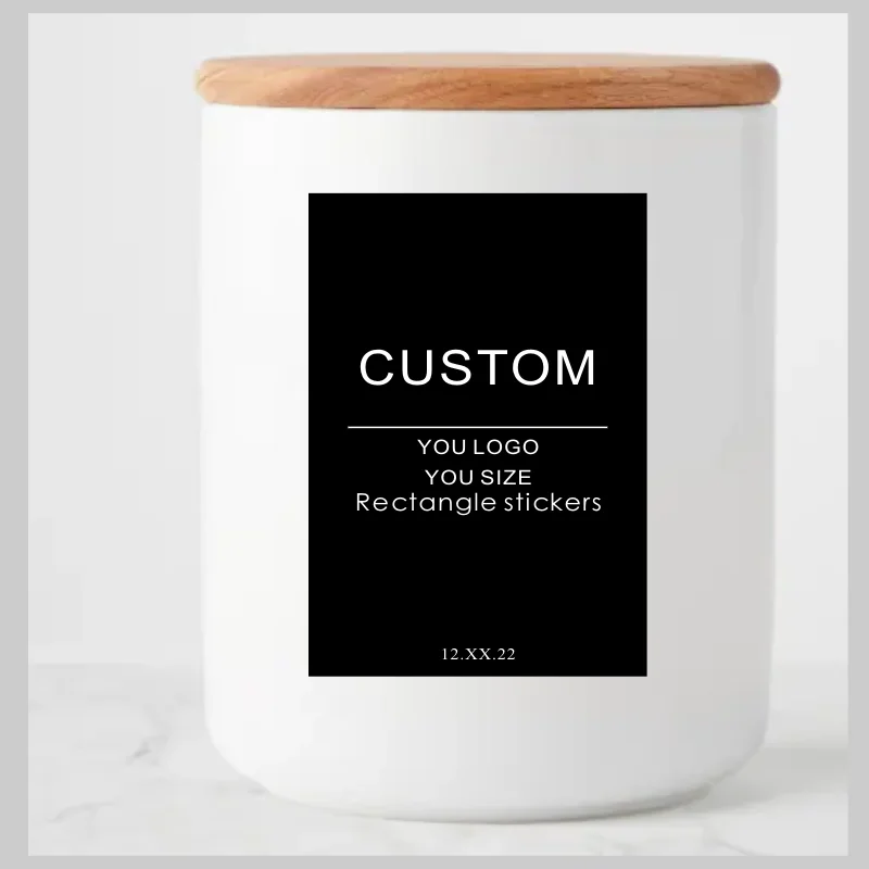 100 прямоугольные квадратные и круглые наклейки на заказ s индивидуальный