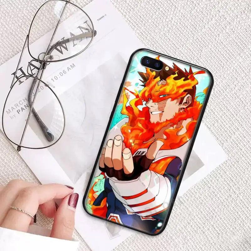 

anime cartoon fire Endeavour Phone Case For OPPO R9 R11 R15 R17 RENO Realme S PLUS Normal 2z 3 5 C2 pro