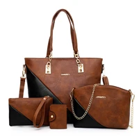 womens bag 4pcs set handbag luxury leather shoulder messenger designer purse and crossbody bags