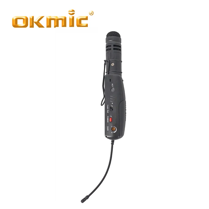 OKMIC OK 727R приемник 13 мини передатчик Hi Fi конденсатора катушки микрофон гибкий