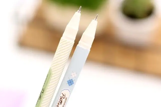 1 шт. упак. простая гелевая ручка в клетку полоску 0 5 мм школьные принадлежности