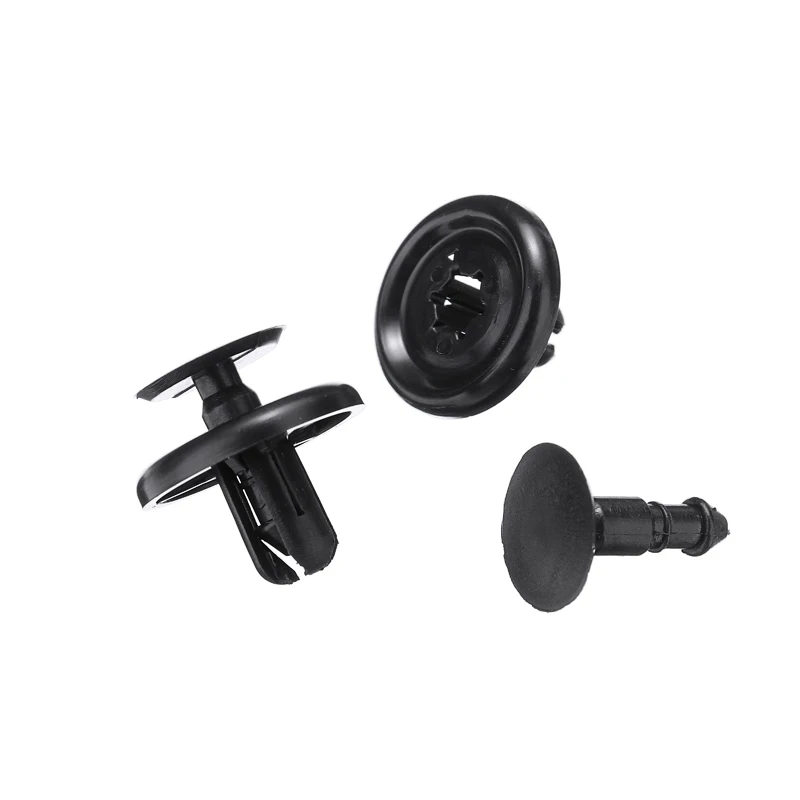 10 шт. 7 мм отверстие Пластик колесная арка внутренняя подкладка двигателя Щит