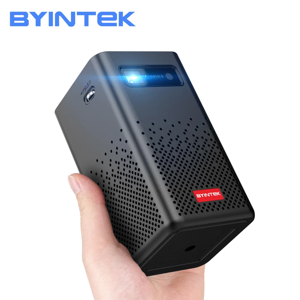 BYINTEK P20 Mini DLP Портативный Pico Smart Android 1080P светодиодный домашний кинотеатр