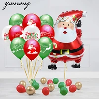 20pcs cocomelon eve confetti balloons christmas house decorations birthday party supplies baby shower globos elk