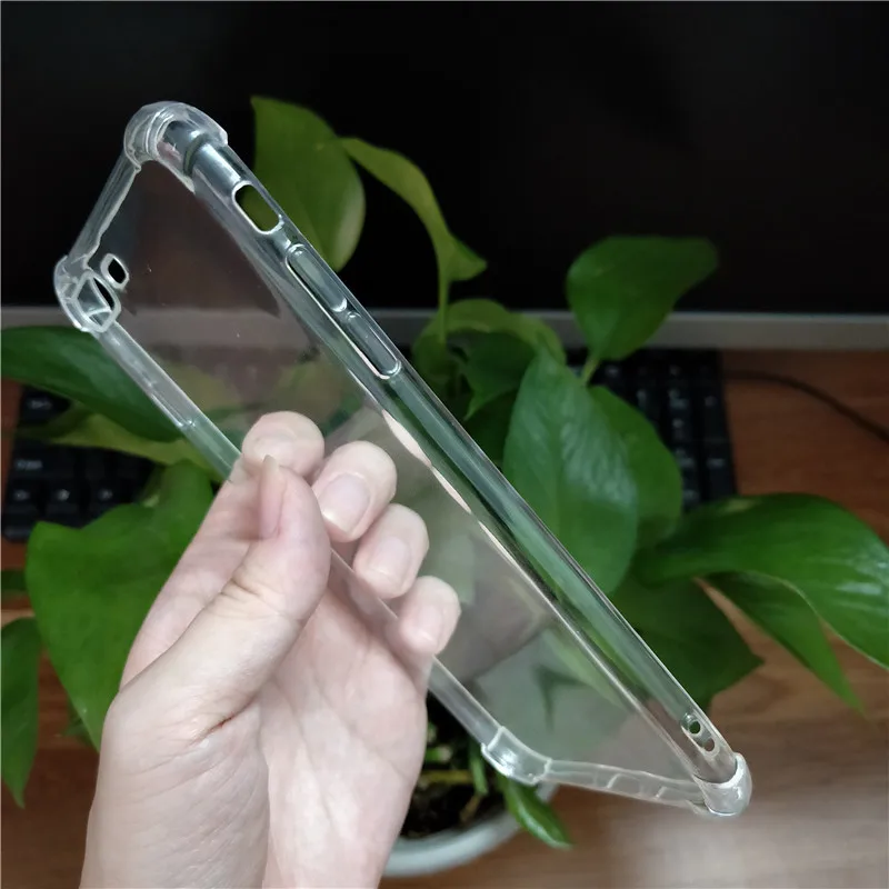 Полная прозрачная защита tpu чехол для телефона с подушкой безопасности противоударный для iPhone X XS XR XS Max 8 7 6 6S Plus Защита задняя крышка