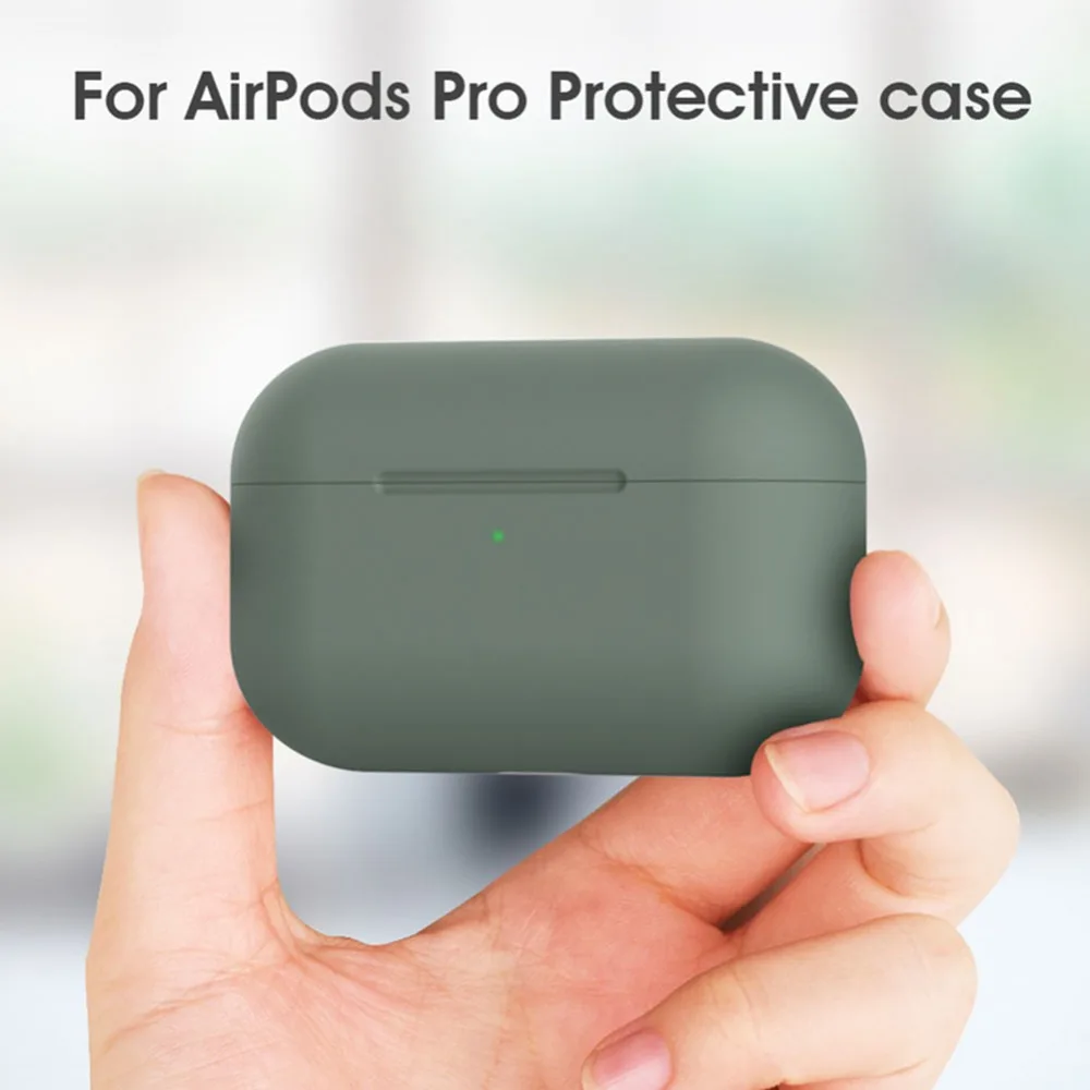 Силиконовый чехол Защитный чехол для Apple Airpods pro TWS blutooth наушники мягкий Air pods pro защитный чехол s крюк для наушников