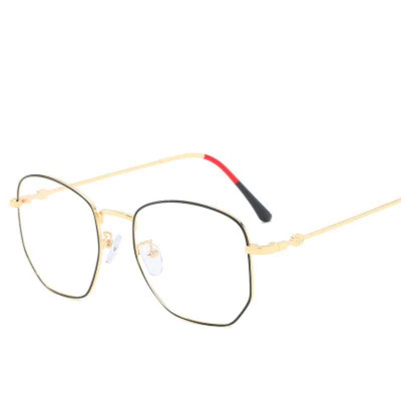 NAUQ винтажные полигональные очки оправа для женщин 2020 фирменный дизайн анти синий