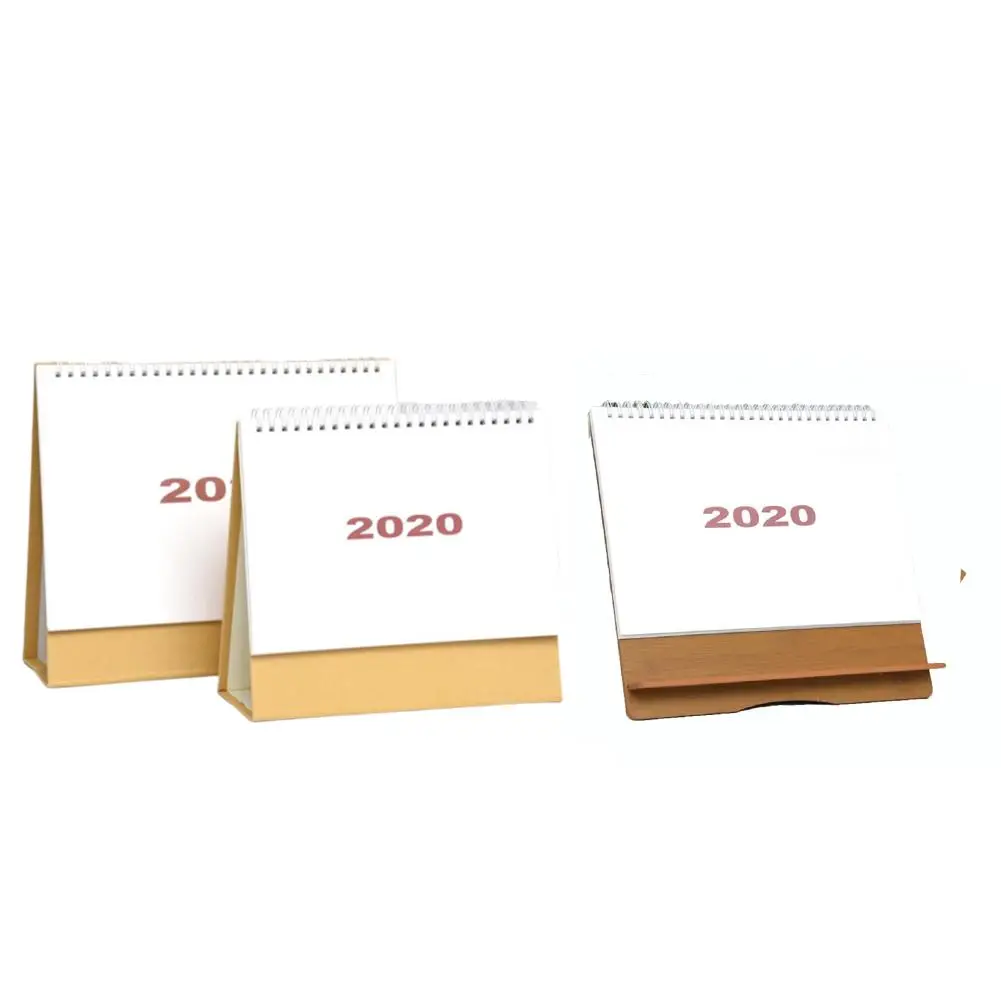 2020 Новый Рождество приход Настольный календарь простой планируется Стиль