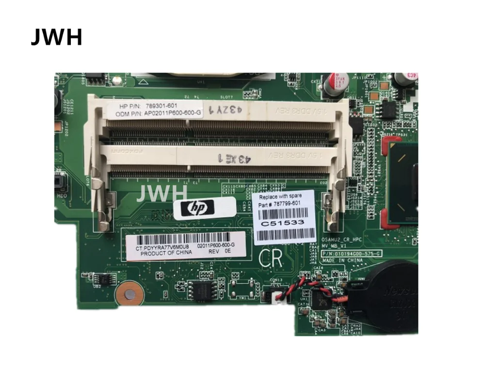 Для hp 240/246 G2 материнская плата HM76 787799-001 787799-501 787799-601 тестирование работы