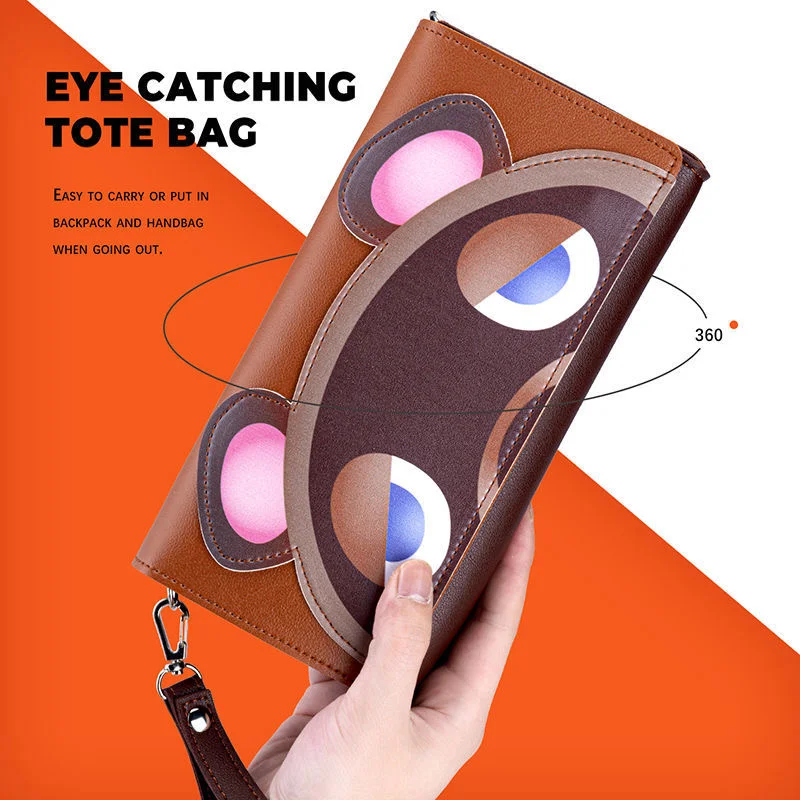 

Carrying case for Switch, Exquisite Portable Leather Clutch with Built-in Game Card Box, Suitable for Pokemon Fans