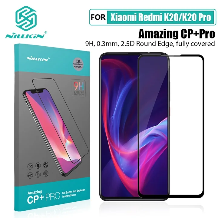 CP Plus Pro 2.5D Для Xiaomi Mi 9T Pro стекло NILLKIN Amazing CP+ PRO/XD 9H Защитная пленка Закаленное стекло для Xiaomi Redmi K20 Mi 9T Mi9T Pro - Цвет: CP Plus Pro 2.5D