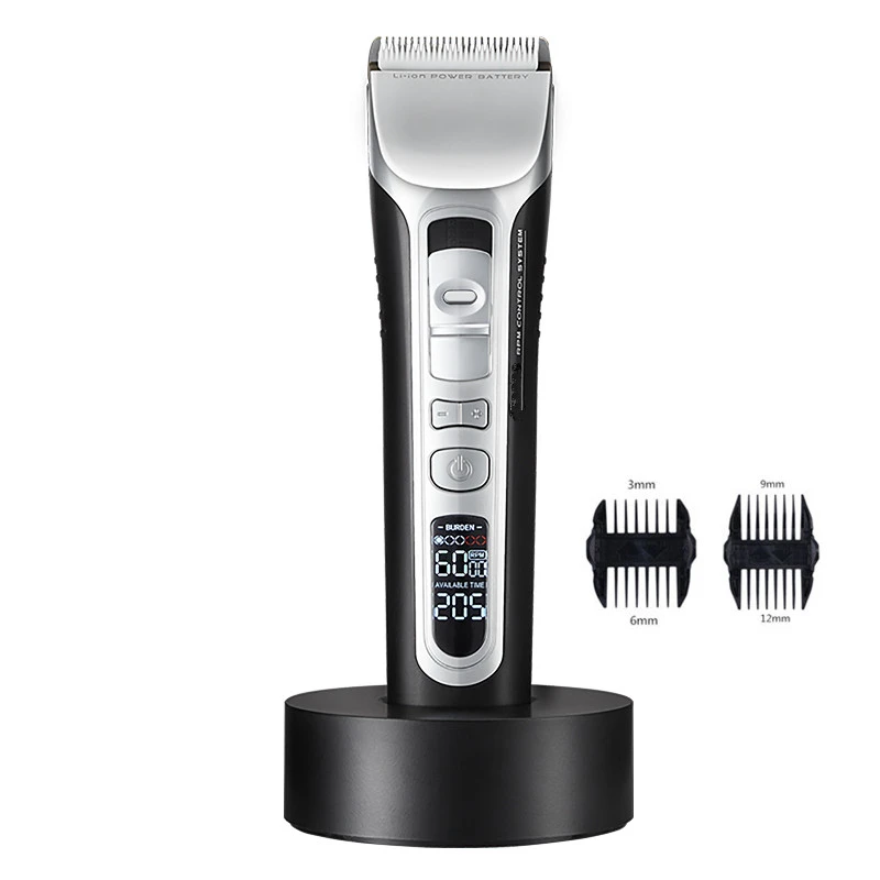 Машинка для стрижки волос перезаряжаемый профессиональный триммер с