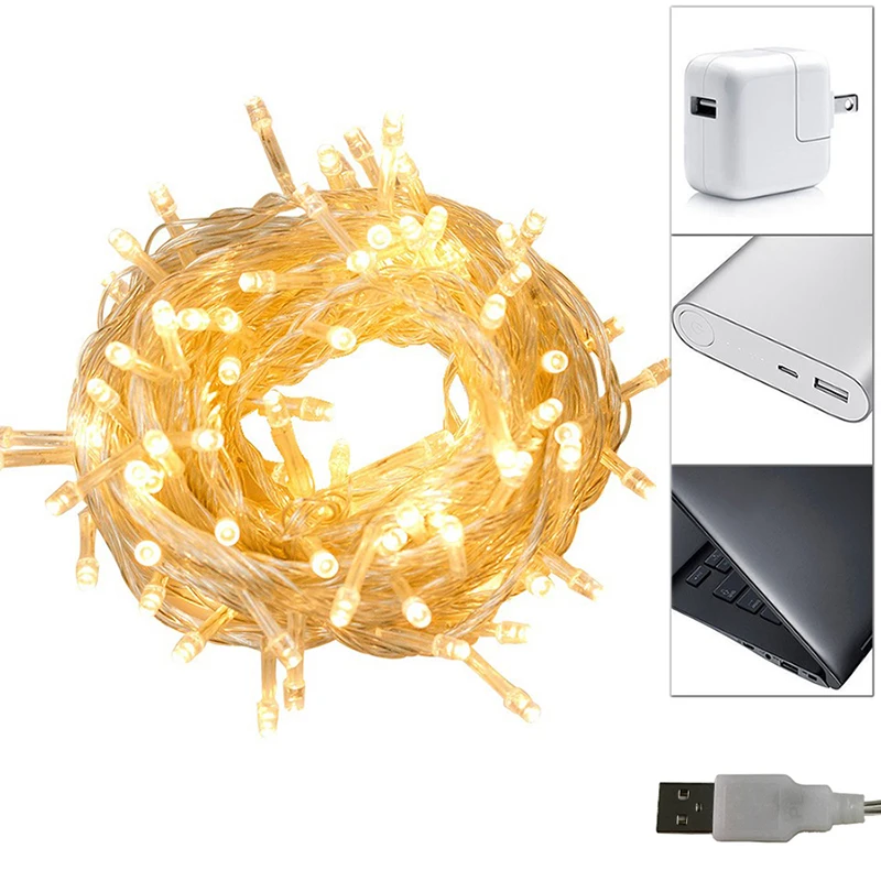 Светодиодная гирлянда с USB 5 В 2 м 3 10 м|Светодиодная лента| |