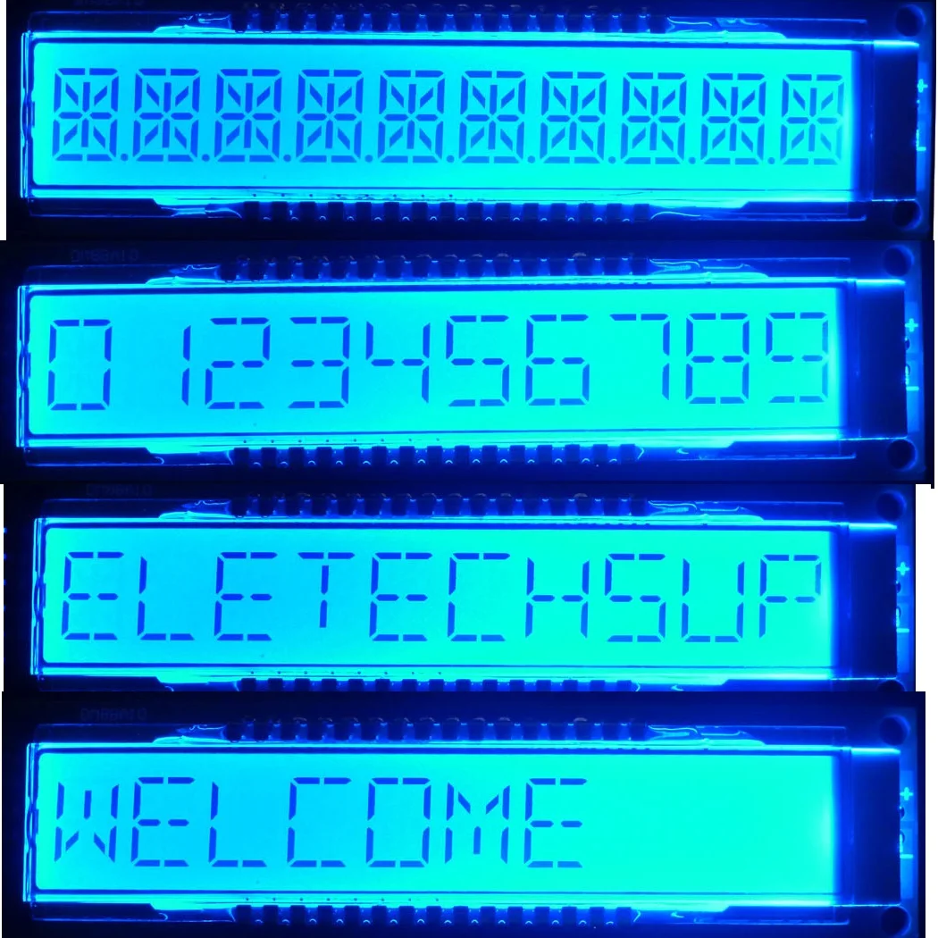 10 бит 16-Seg SPI светодиодный дисплей Серийный ЖК UNO MEGA2560 с Arduino пример эскиза
