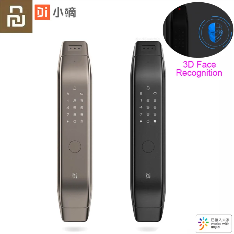 2020 Youpin 3D Распознавание лиц смарт Блокировка Пароль Bluetooth ключ разблокировка
