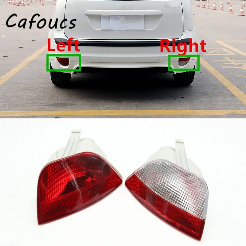 

Cafoucs Car Rear Bumper Fog Light For Ford Focus 2005-2008 Tail Lamp without bulb