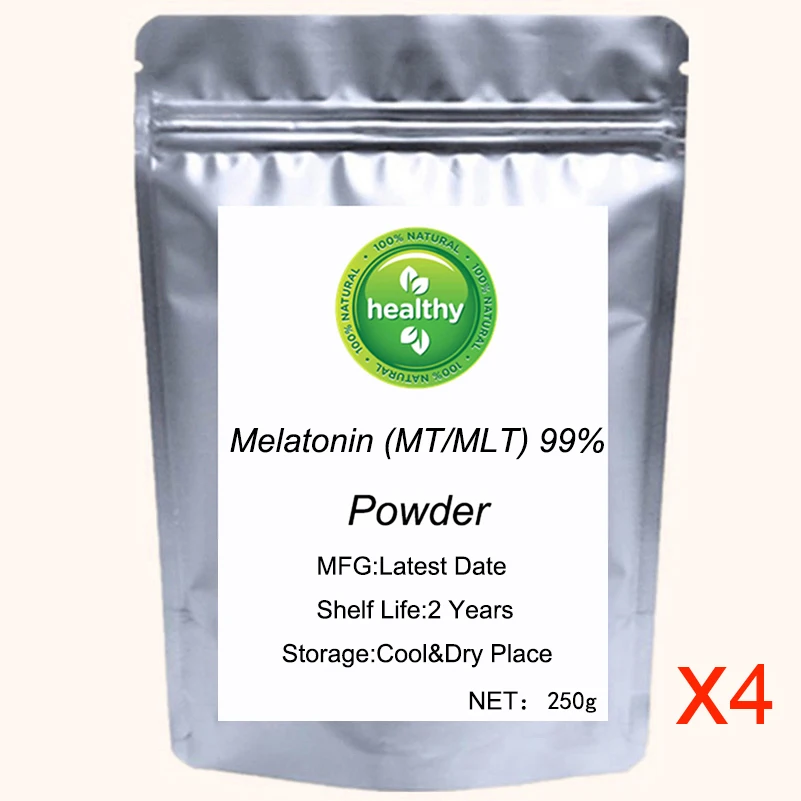 

Melatonin (MT/MLT) 99% Powder Get Better Sleep Delay Aging and Regulate Hormones