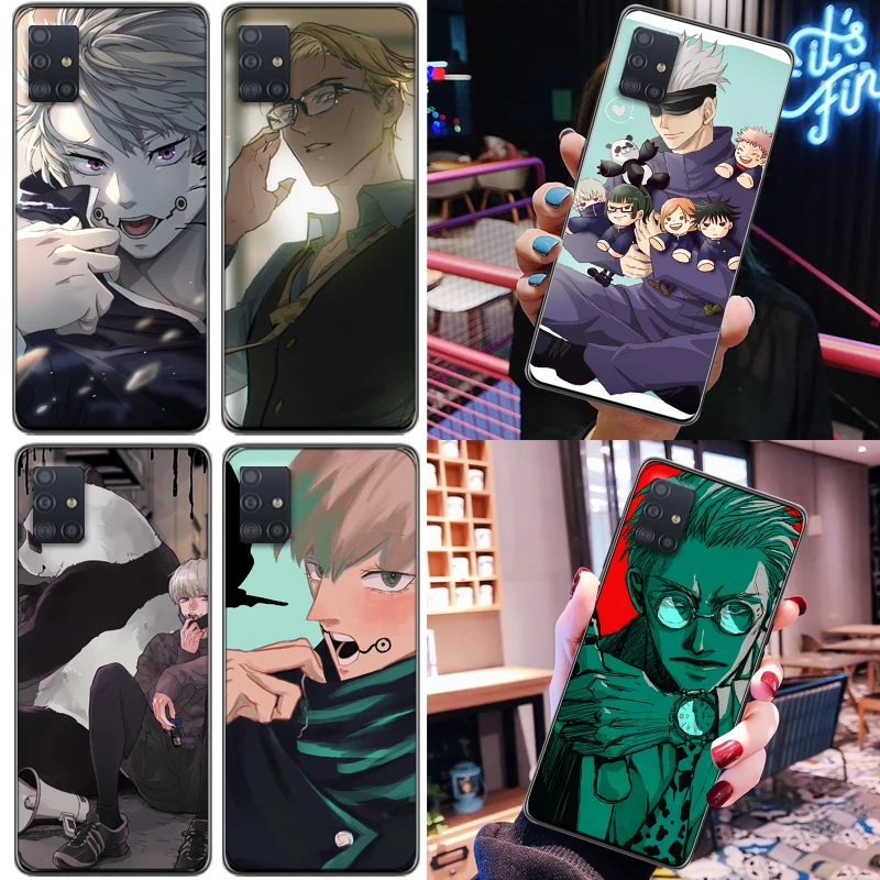 

Jujutsu Kaisen Fushiguro Megumi Sukuna Satoru Gojo Yuji Itadori Phone Case For Samsung Galaxy A51 5G 4G Carcasa Coque Funda