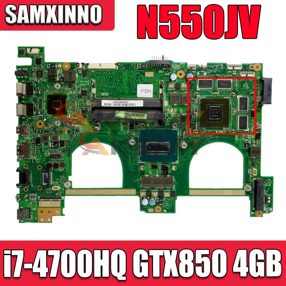 Материнская плата для ноутбука ASUS N550JK N550JV N550JX N550JA | Компьютеры и офис