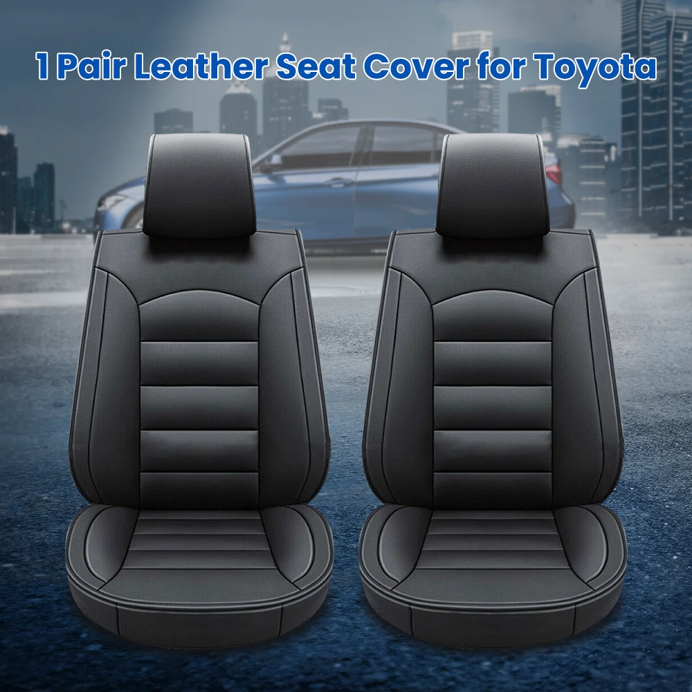 

Чехлы для сидений Toyota Camry, Corolla RAV4, 5-местные кожаные чехлы для передних и задних сидений автомобиля