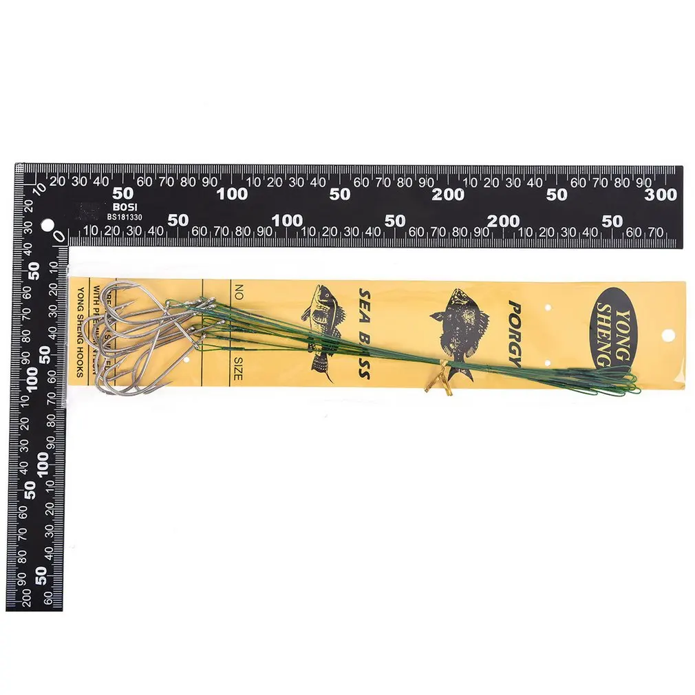 10 шт./партия рыболовный крючок с колючей спинкой для кальмара высокое карбоновое