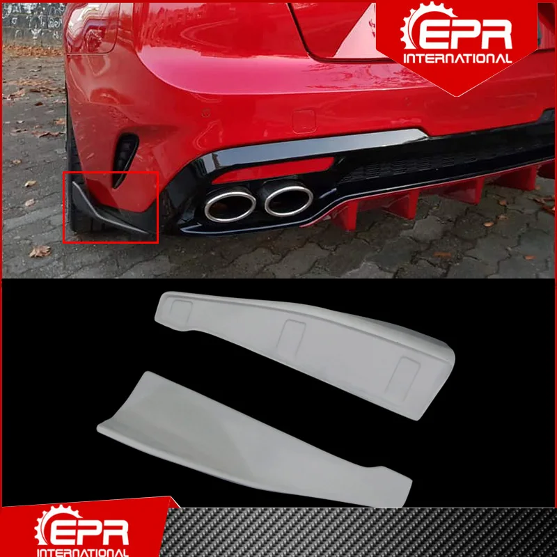 Для Kia Stinger тип M Стекловолоконный задний гарнир FRP бампер Spat Add On Drift Racing Splitter Kit для