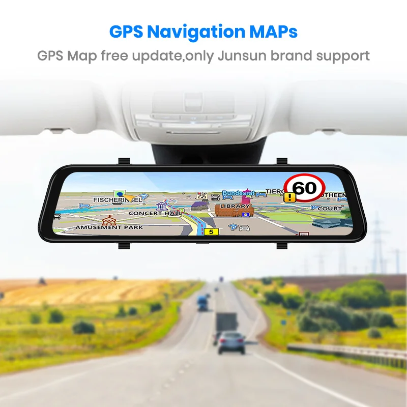 LDZDSEE Android 8 1 2G + 32G Автомобильный видеорегистратор заднего вида Зеркало ADAS FHD 1080P с