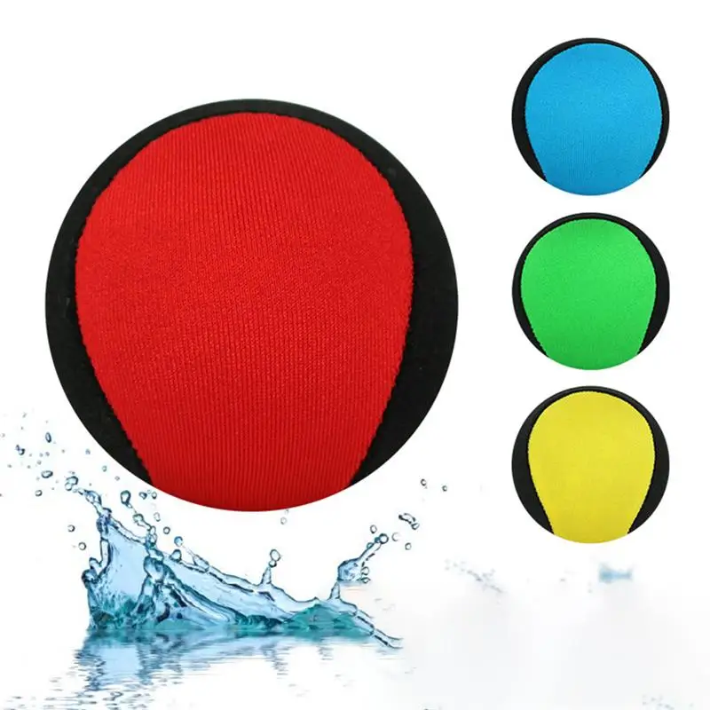 

4pcs 50mm Creative Water Bouncy Ball Funny Bounce Ball Beach Balls Playing Water Ball