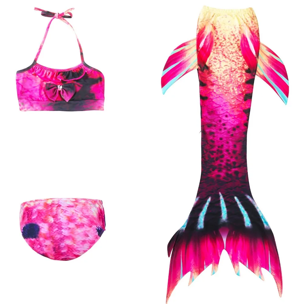 Детский костюм бикини с хвостом русалки | Тематическая одежда и униформа