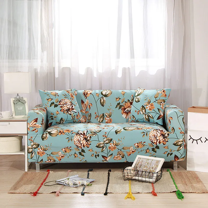 Эластичный чехол для дивана наволочка одноместного/двухместного/трехместного L