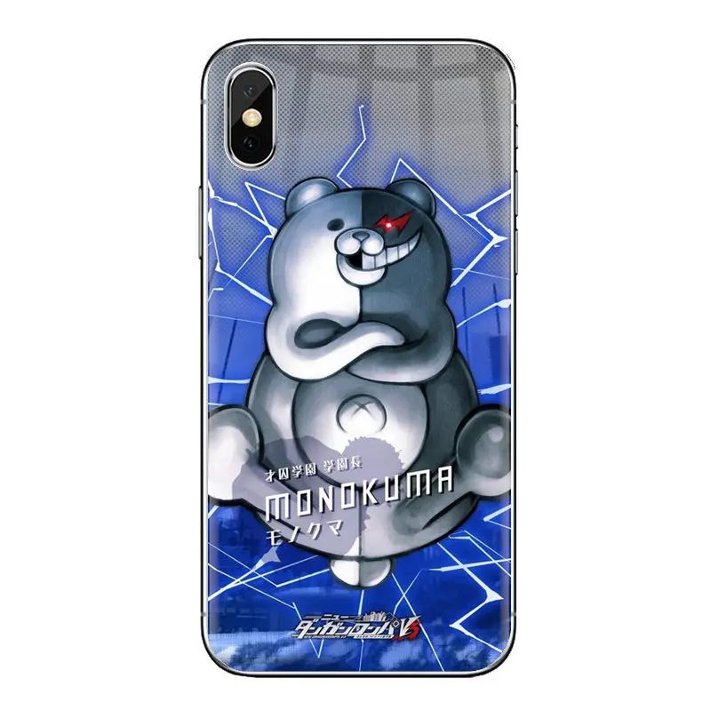 Сотовый Чехол для телефона под названием Kumamon Danganronpa Монокума huawei Honor 7X V10 6C V9 6A