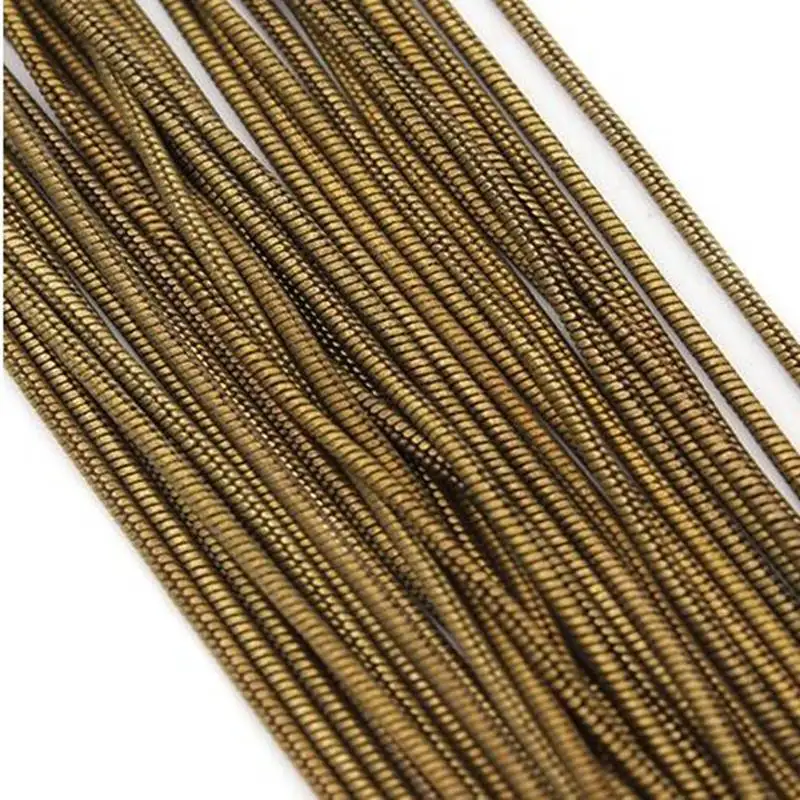 Antique Bronze 100 м цепочка фурнитура под змею тусклые цепочки Серебряные Позолоченные KC Позолоченные цепочки для изготовления ювелирных изделий - Цвет: Antique Bronze