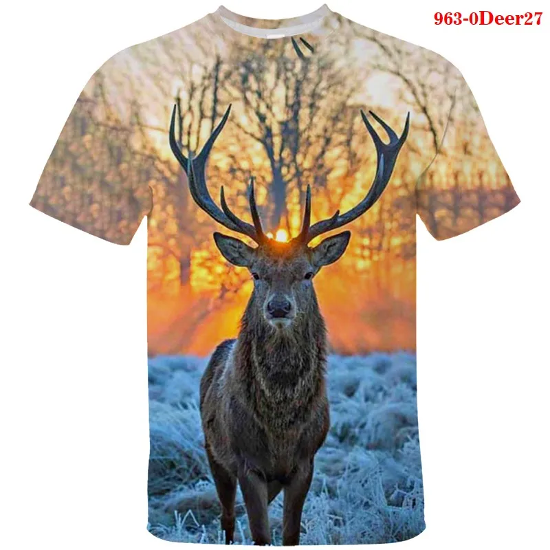 

Deer Kids 2021 Cartoon T Shirt Summer Print Baby Boys Tshirts Top T Shirt Summer Children Graphic Girls Tees 3d Casual T-Shirt