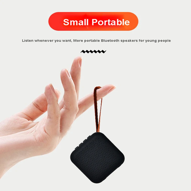 T5 мини беспроводной Bluetooth динамик громкий стерео музыка объемная наружная