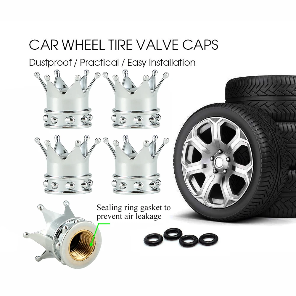 DSYCAR 4 шт./компл. Универсальная автомобильная крышка клапана колеса мотоцикла