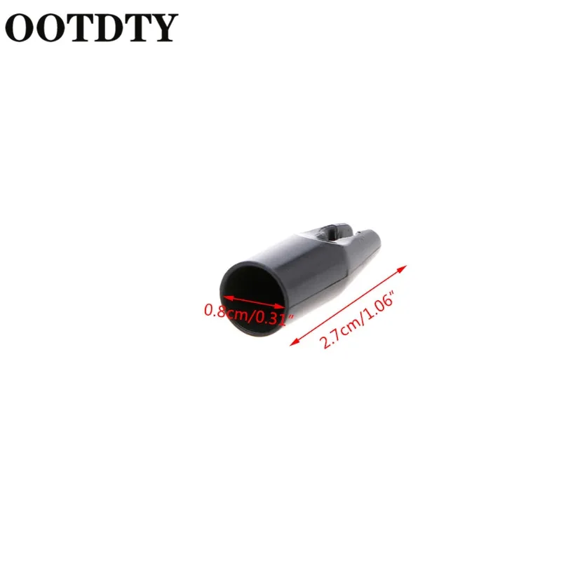 

OOTDTY 60pcs 8mm Archery Arrow Shaft Shooting Carbon Glassfiber Bow Plastic Nock Tail Arrow Tail Sets