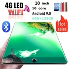 Планшет, 10 дюймов, 6 ГБ + 128 ГБ, 10-ядерный планшет Android 9,0, Оригинальный игровой планшет, планшет с двойной картой, планшет онлайн-класса 4G