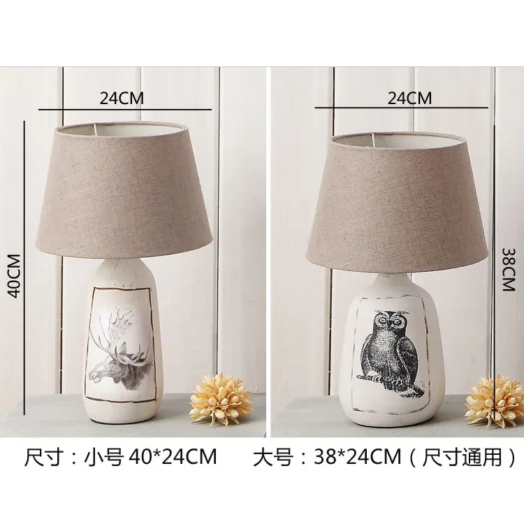 Скандинавские Современные Простые Красочные настольные лампы для гостиной