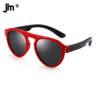 jm round polarized kis sunglasses for boys girls t1922