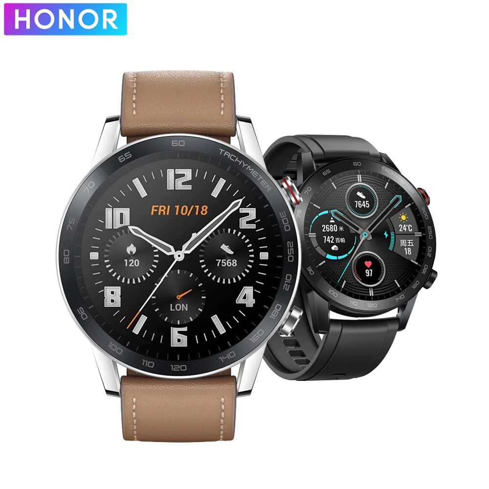 Смарт часы HONOR Watch Magic 2 Bluetooth 5 1 пульсометр 14 дней|Смарт-часы| |
