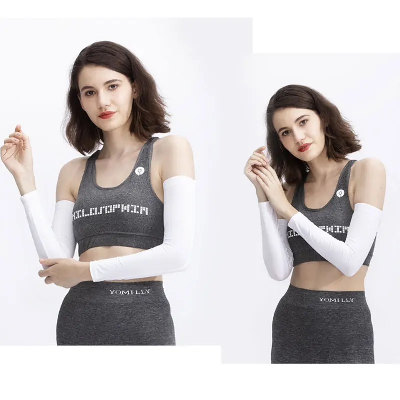 Летние шелковые рукава для мужчин Солнцезащитный рукав льда защита от УФ лучей