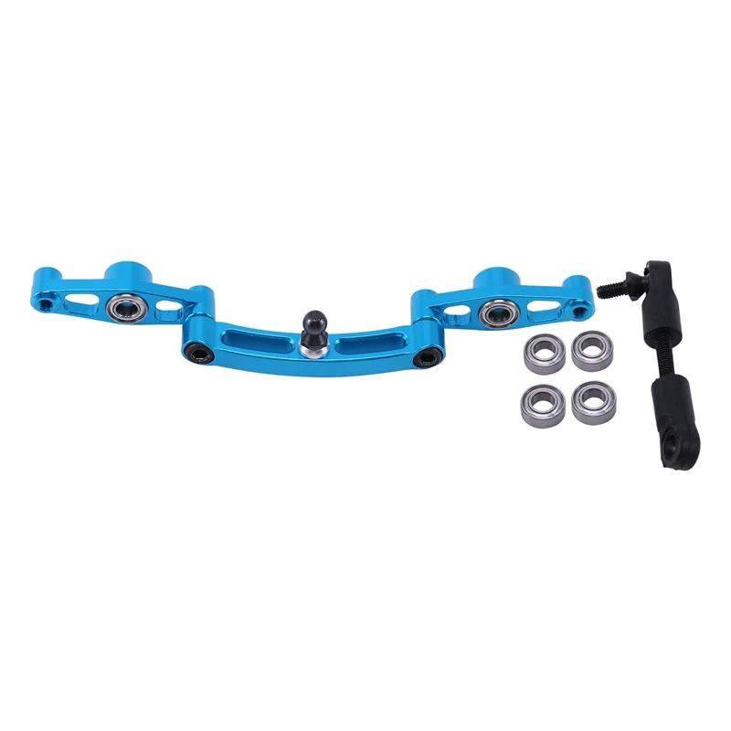 

Aluminum Alloy Ball Bearing Crank Steering Set for Tamiya TT-02 TT02 1/10 RC Car Upgrade Parts Accessories