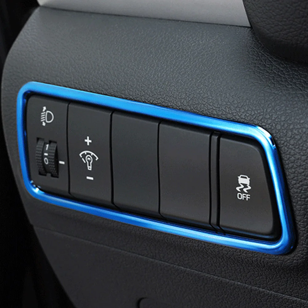 Автомобильный выключатель фар декоративный с блестками Кнопка регулировки фары