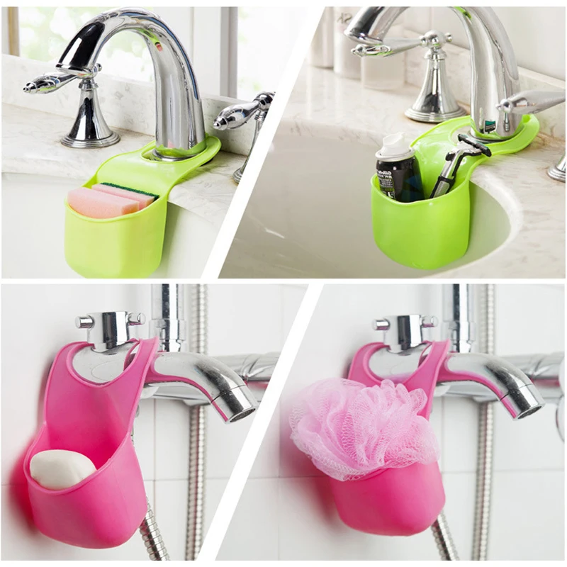 Подвесная сумка для хранения раковины карамельных цветов модные сливные мешки