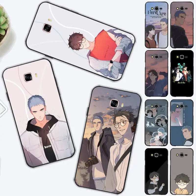 

Here U Are Anime Phone Case for Samsung J 2 3 4 5 6 7 8 prime plus 2018 2017 2016 core