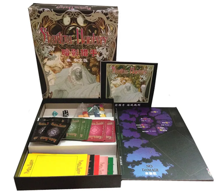 

Reasoning Strategy board game shadow hunter new boutique chinese version extended game card